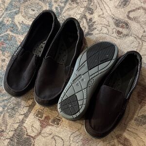 CROCS Women's Charcoal Slip-Ons